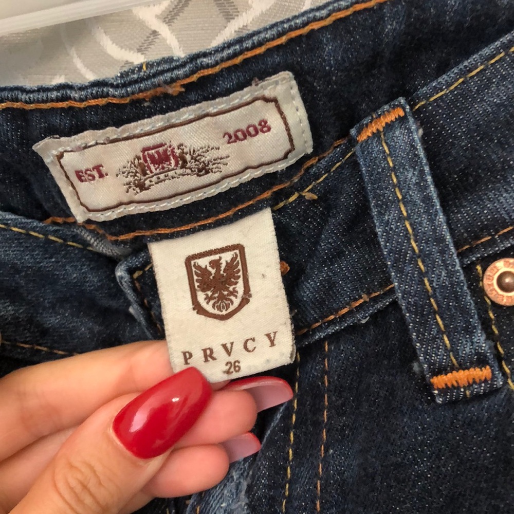 P R V C Y Brand Bootcut Jeans Size 26 - image 8